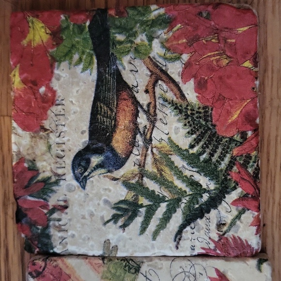 4 stone Tile coasters unique design - Picture 4 of 8